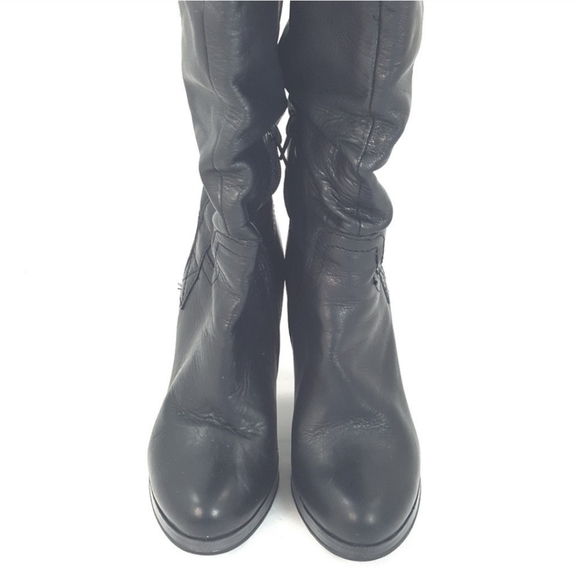 ALDO Leather Platform Chunky Heel Boots 6 - Picture 3 of 8